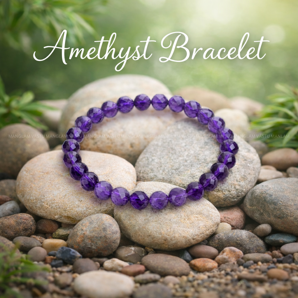 Natural Amethyst Bracelet