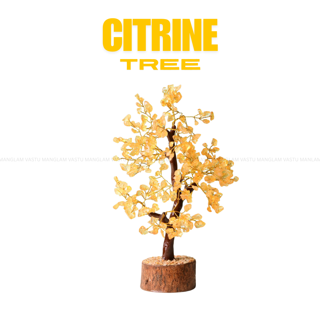 Natural Citrine Tree