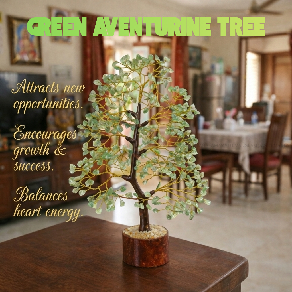 Natural Green Aventurine Tree