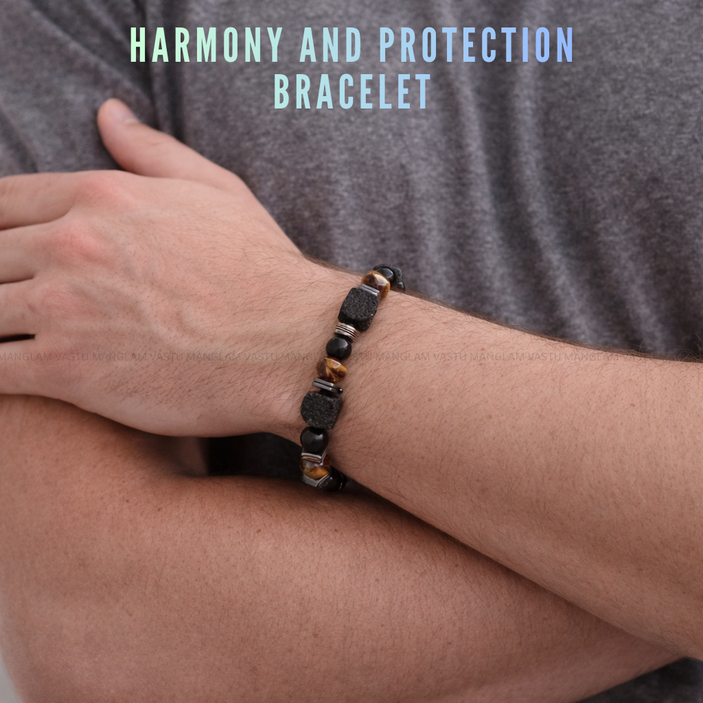Natural Harmony and Protection Bracelet