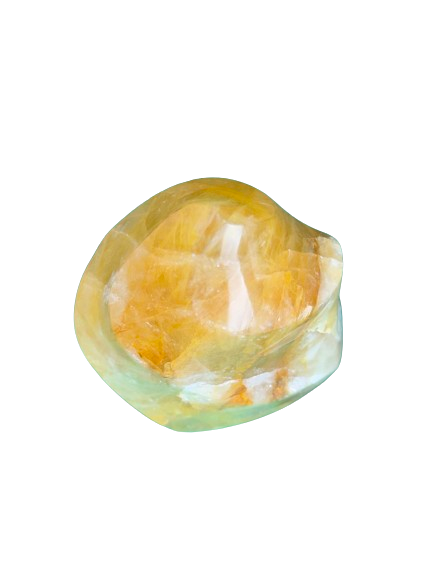 Golden Quartz Flame Stone