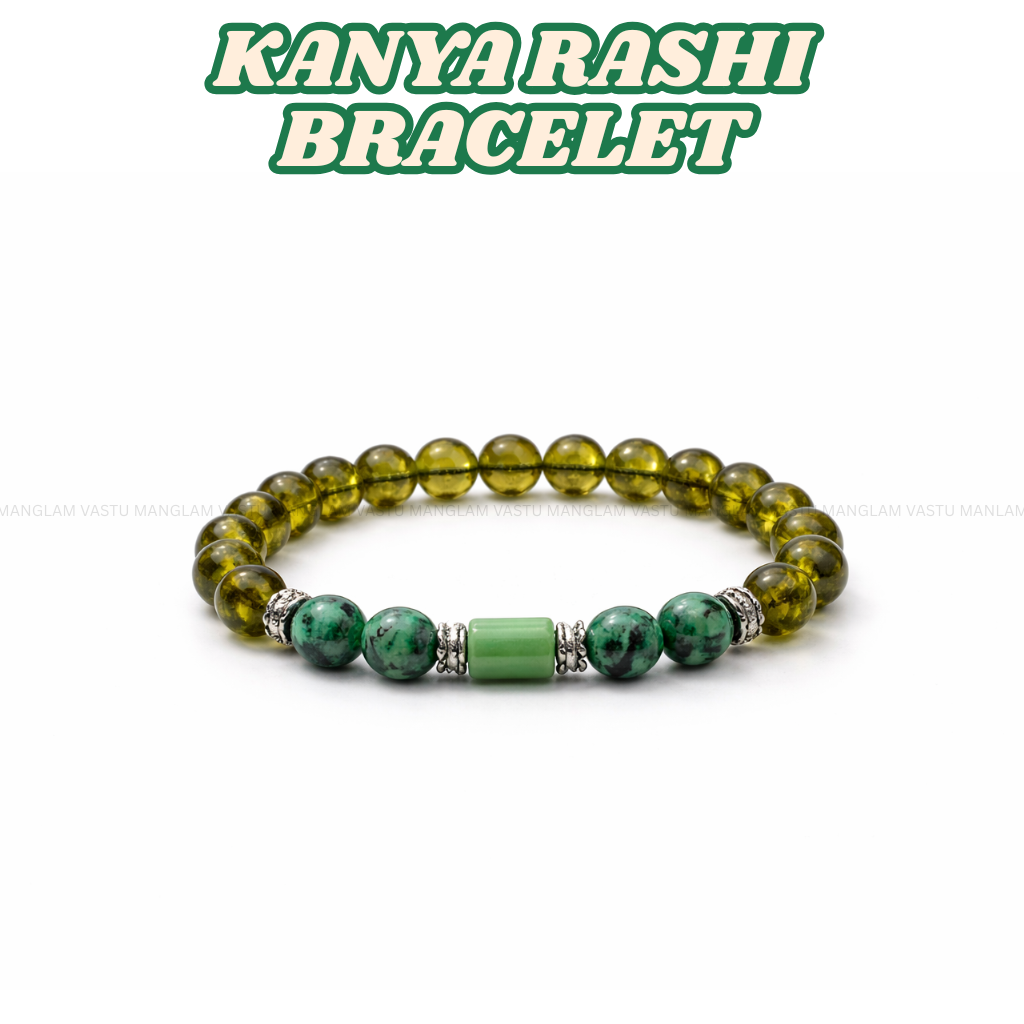 Natural Kanya Rashi Bracelet