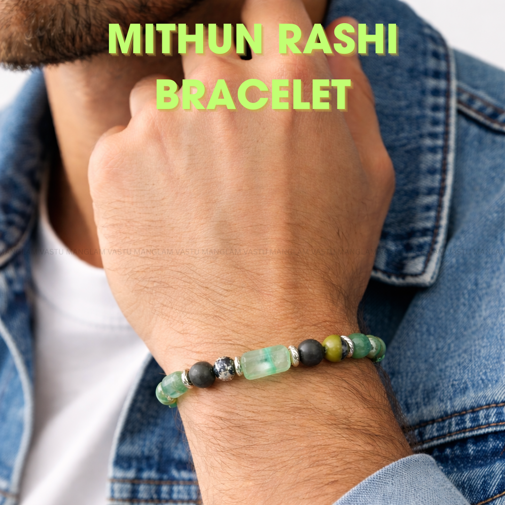 Natural Mithun Rashi Bracelet