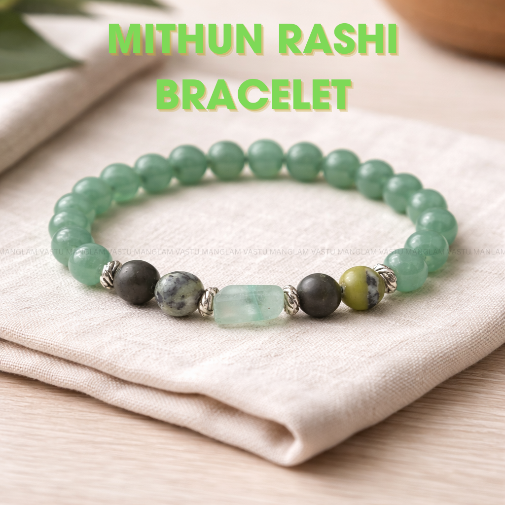 Natural Mithun Rashi Bracelet