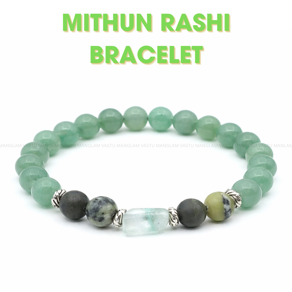 Natural Mithun Rashi Bracelet
