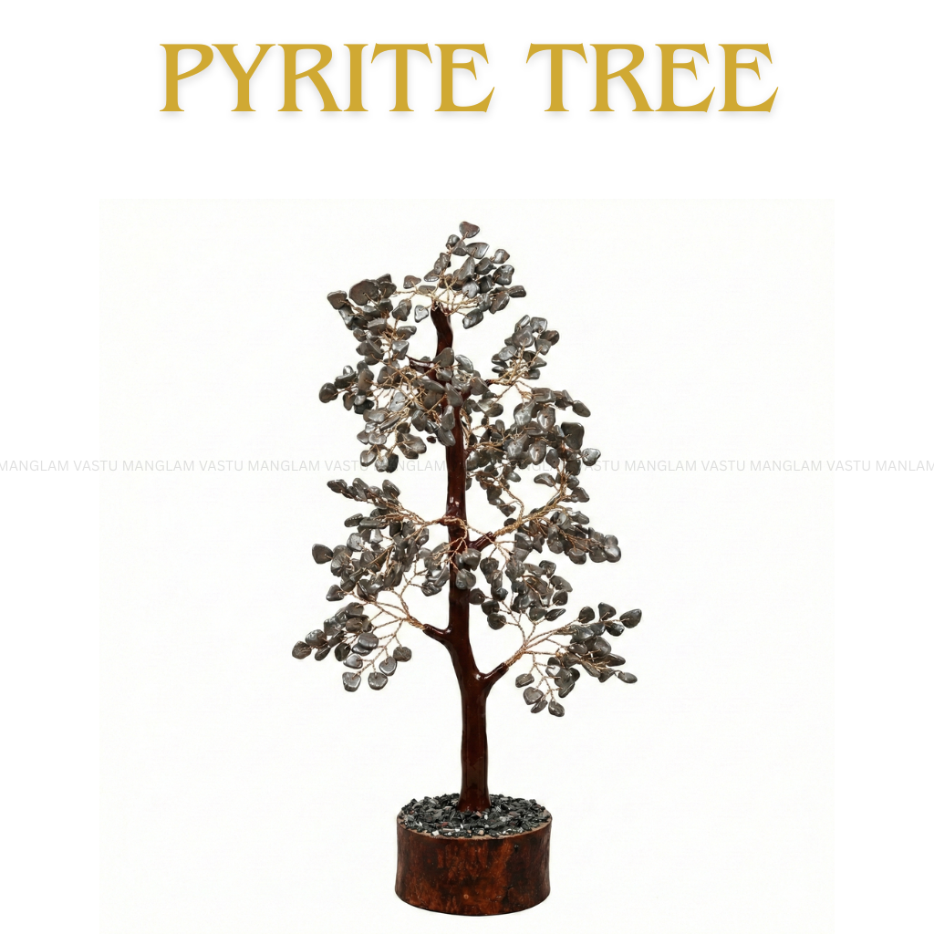 Natural Pyrite Tree
