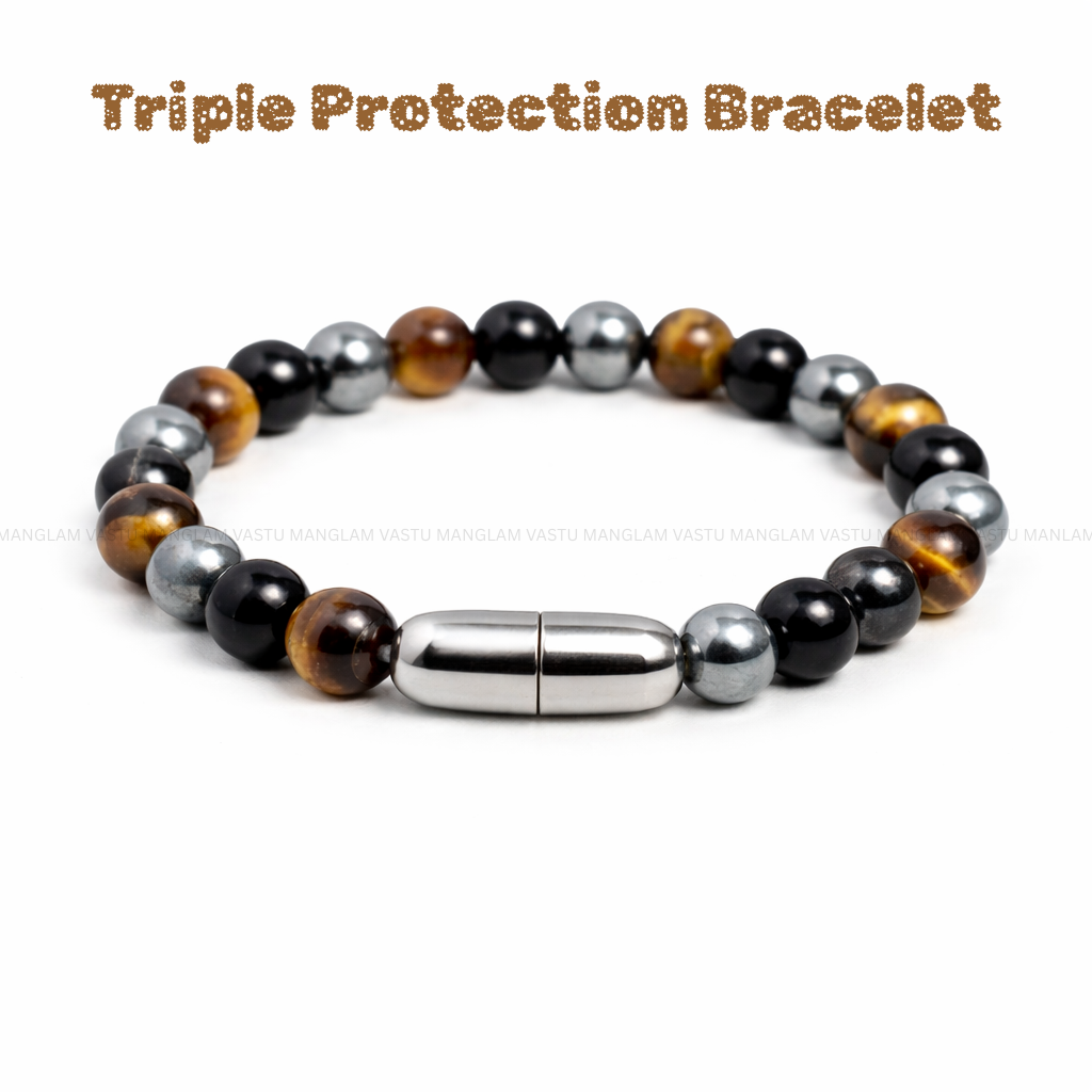 Natural Triple Protection Bracelet