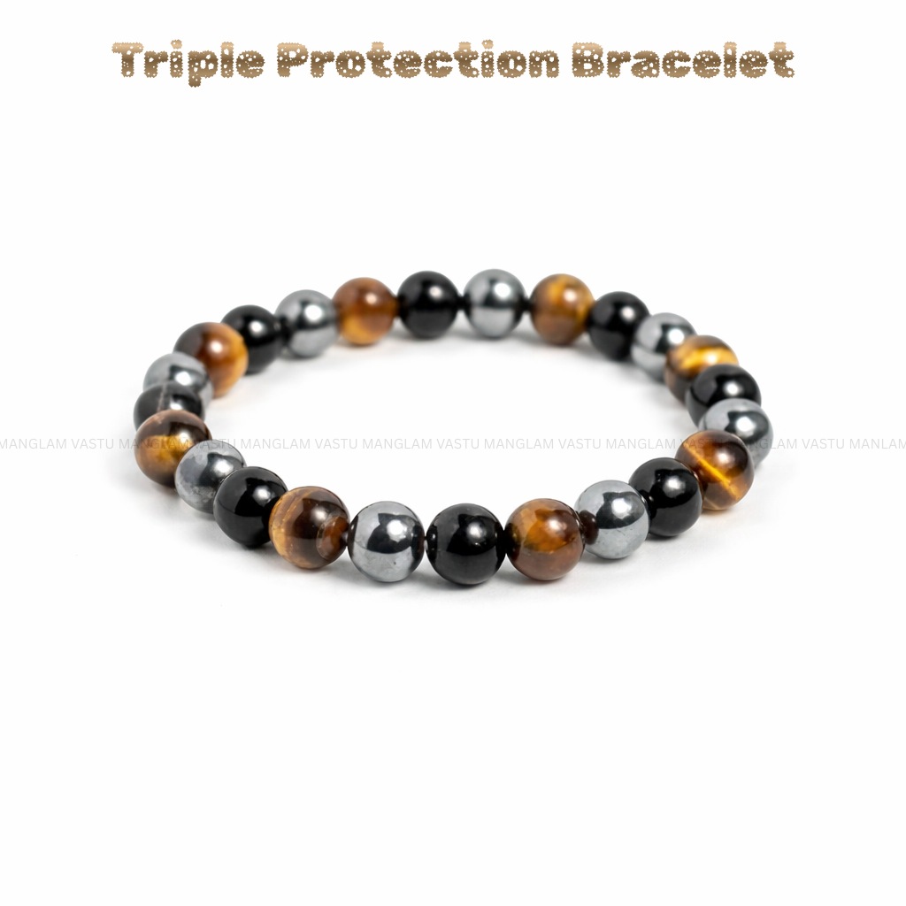 Natural Triple Protection Bracelet