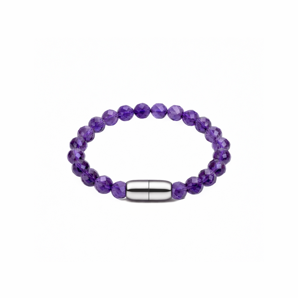 Natural Amethyst Bracelet