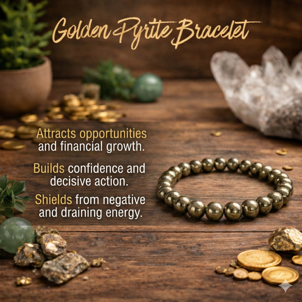 Natural Golden Pyrite Bracelet