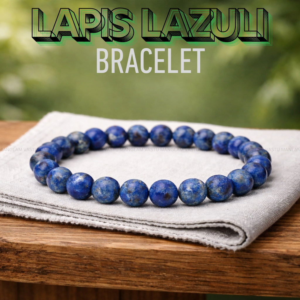 Natural Lapis Lazuli Bracelet