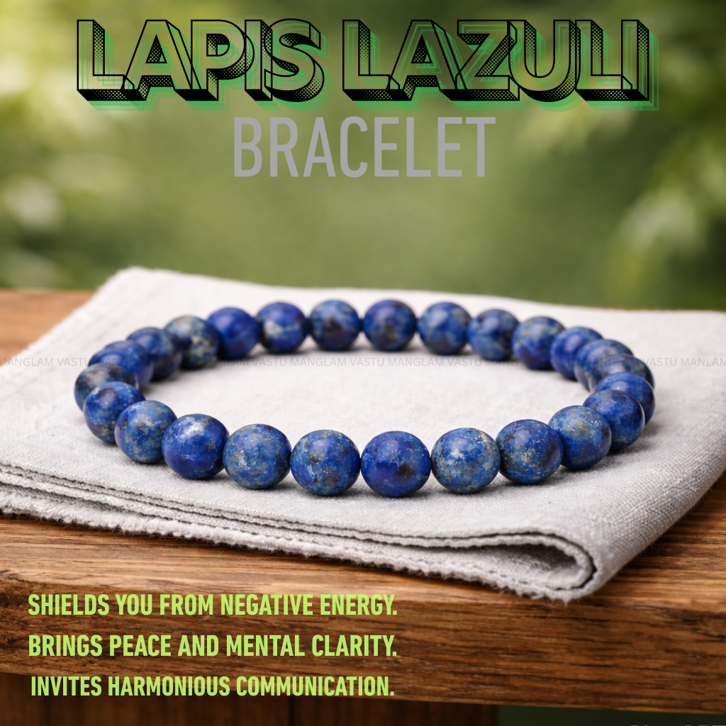Natural Lapis Lazuli Bracelet