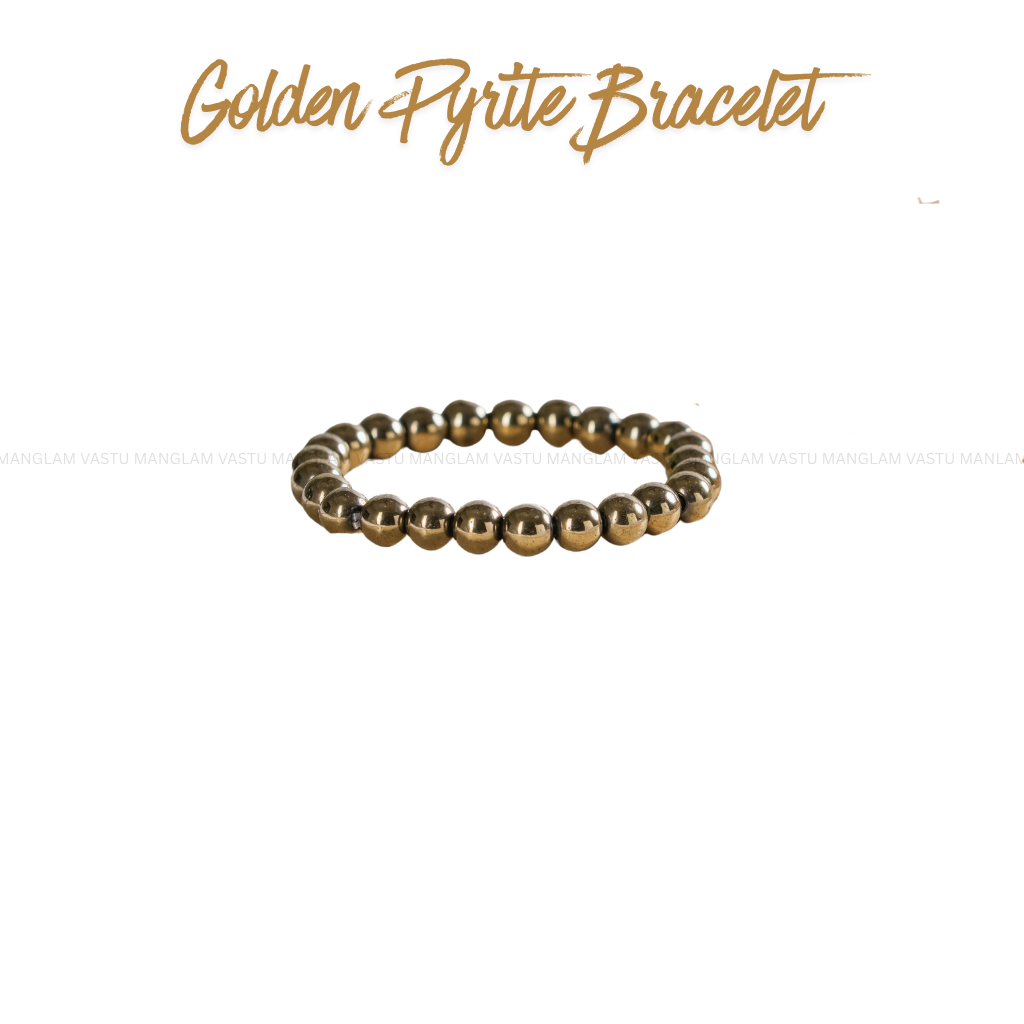 Natural Golden Pyrite Bracelet