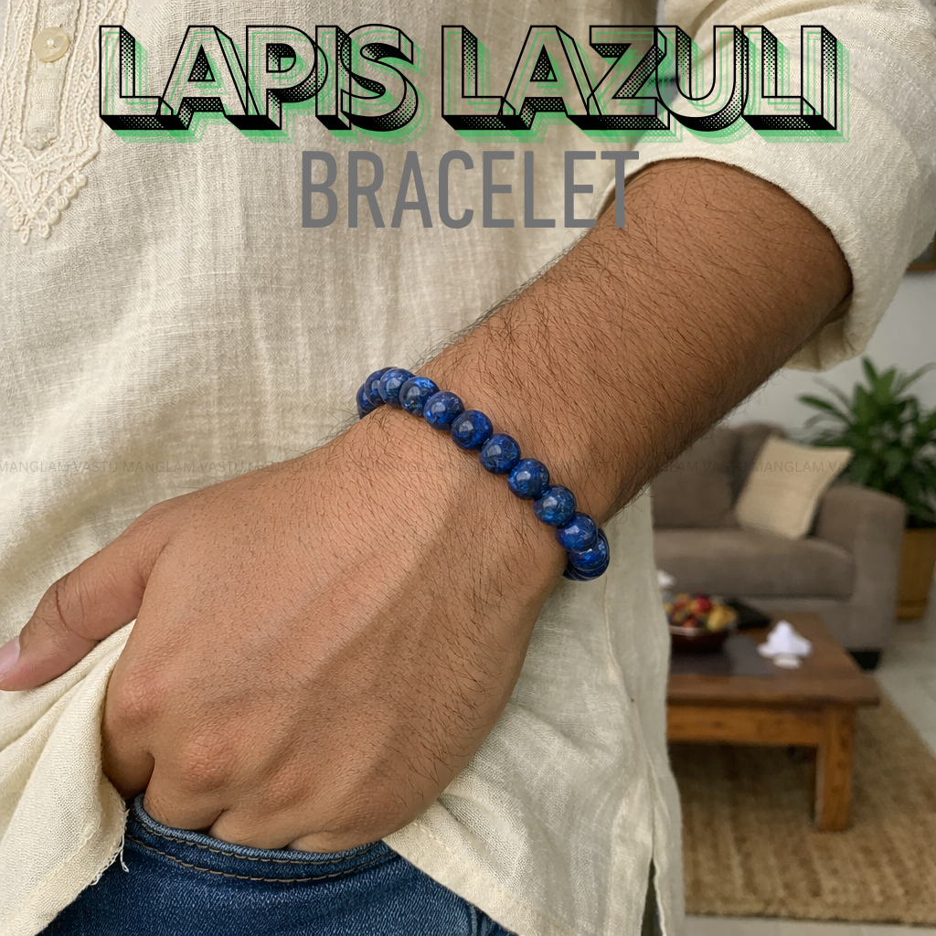 Natural Lapis Lazuli Bracelet