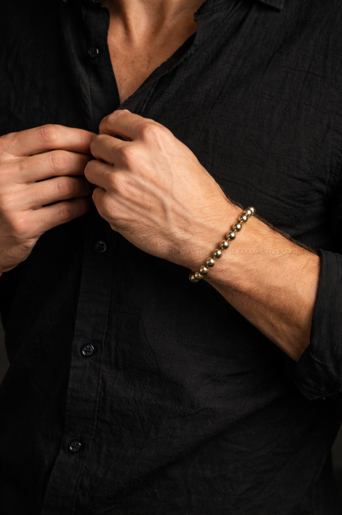 Natural Golden Pyrite Bracelet